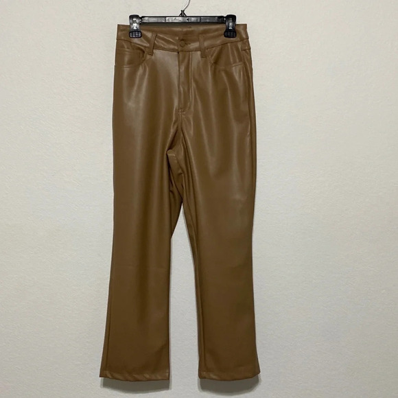Ci Sono Faux Leather Pants - Picture 1 of 7